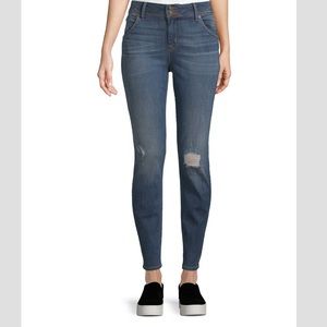 Hudson Colin Skinny Ankle Jean Medium Blue Wash